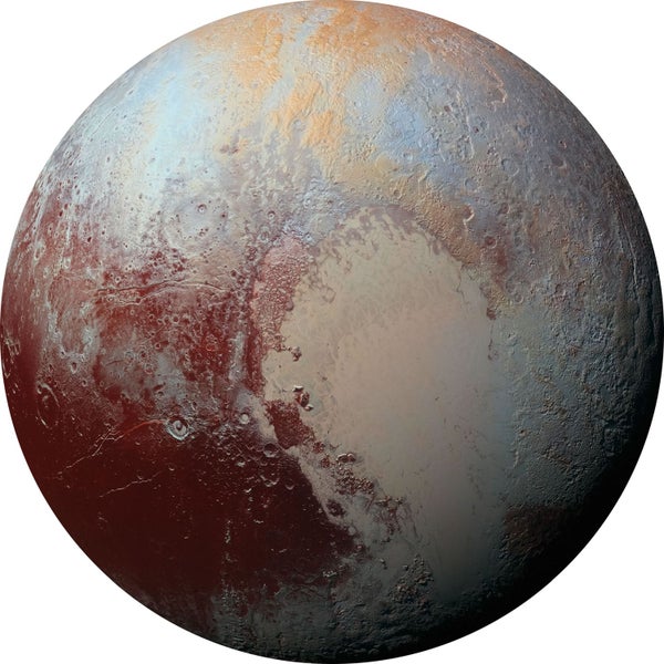 Bild des Planeten Pluto.