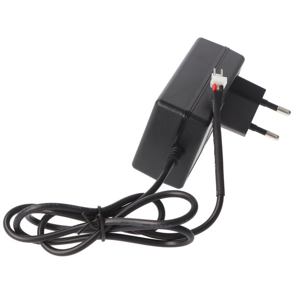 Ladegerät für Roto ZEL Akku 12 Volt RT2 SF G2, Ansmann 2412-3011, WDT-S RT2 SF G2/G3/G4, 100-240 Volt 1000mA Ladestrom