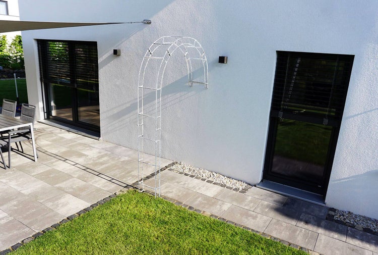 Wandrosenbogen ELEO Cremona 140x34x230 cm Metall feuerverzinkt
