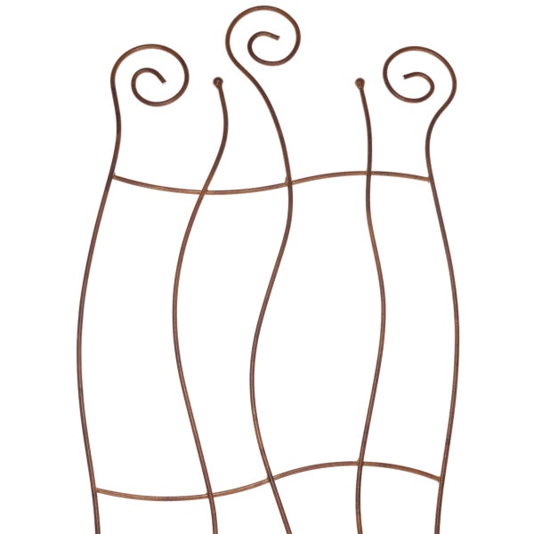 Dekorative Rankhilfe aus Metall für Pflanzen