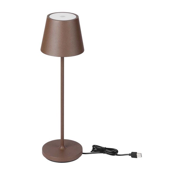 V-TAC VT-7997-C - Tischlampen - Drahtlose Ladelampen - IP54 - Corten - 1,5 Watt - 150 Lumen -