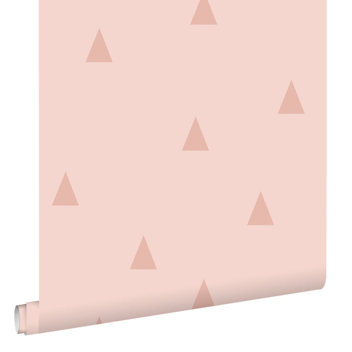 ESTAhome Tapete grafische Dreiecke Rosa - 0.53 x 10.05 m - 139726