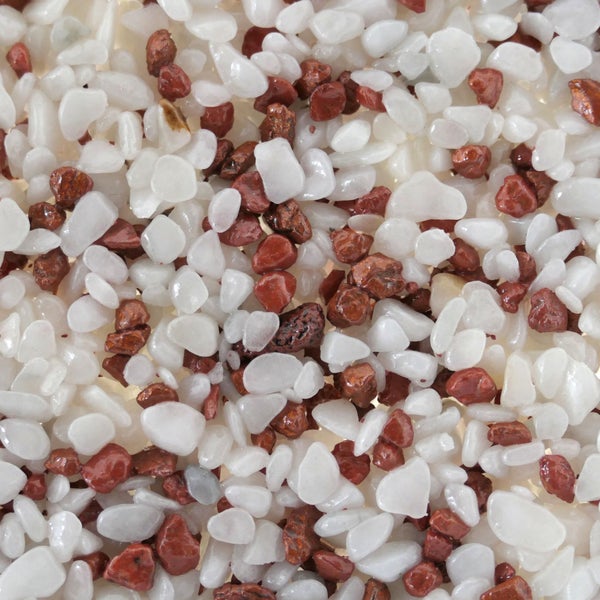 Terralith Metallic - Steinteppich metallic mix 100 für 1 qm - außen -