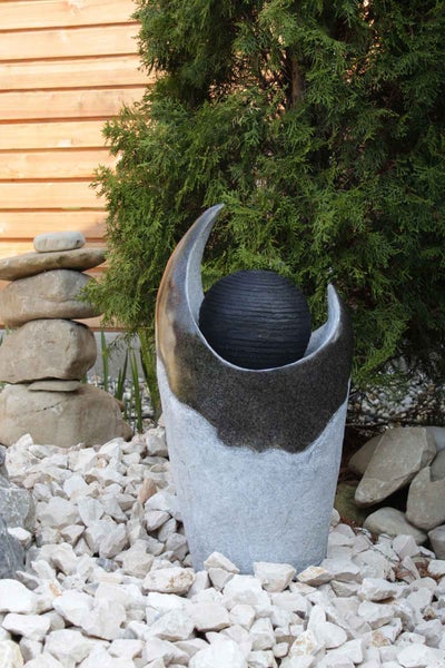 Gartenbrunnen Springbrunnen Brunnen FoSferico für Aussen + Innen 70cm 10558