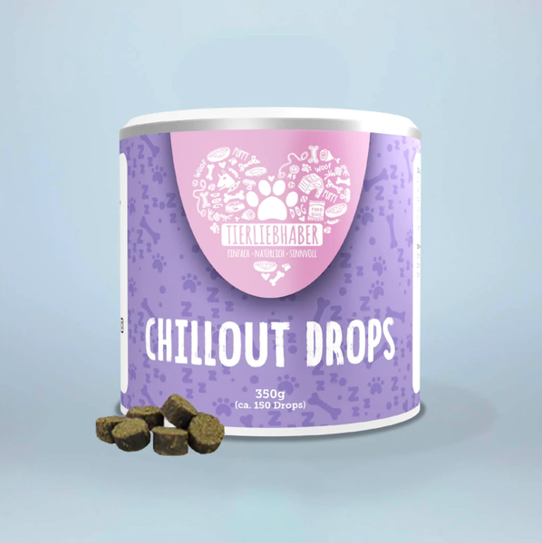 Chillout Drops - Funktionssnack und Nahrungsergänzung für Hunde - 350g