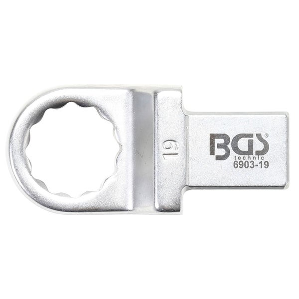 BGS Einsteck-Ringschlüssel 19 mm Aufnahme 14 x 18 - 6903-19