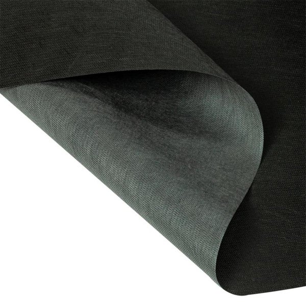 AMF Life Lamellenwand-Hintergrund, Vlies, schwarz-anthrazit, Witterungsbeständig, Größe wählbar 1,5m x 25m