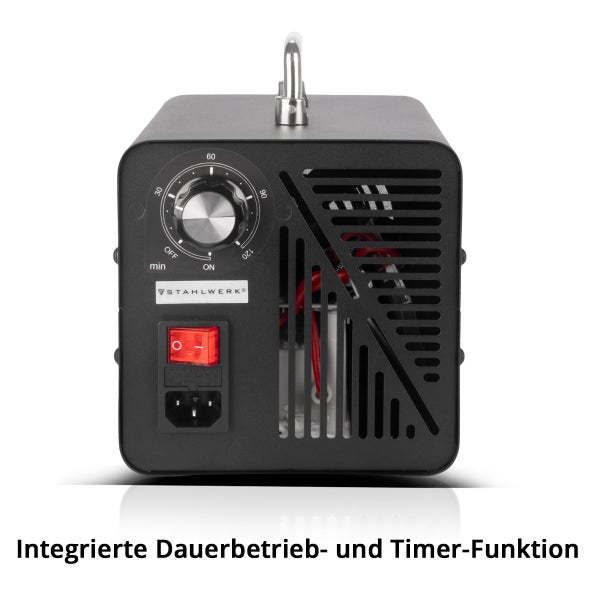 Ozonisator mit Timerfunktion und Tragegriff