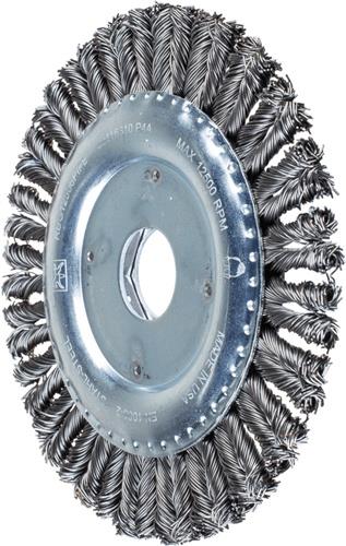 Drahtbürste aus Stahl für Winkelschleifer