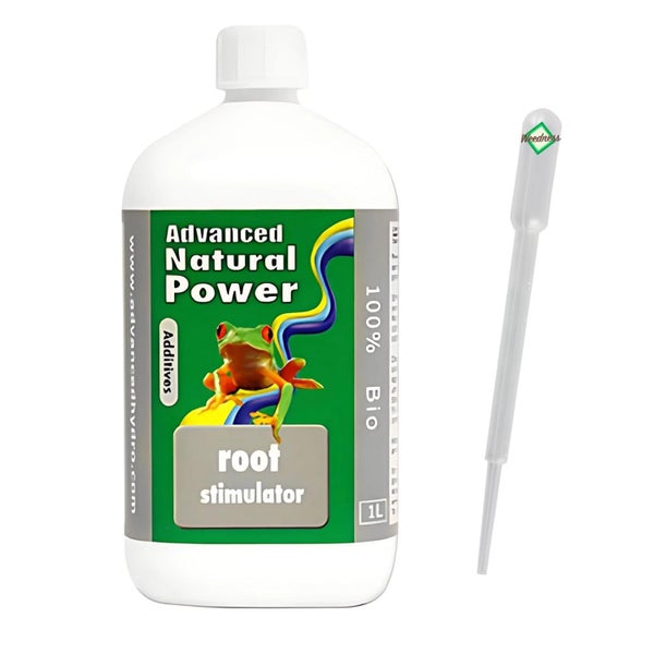 Wurzelstimulator Advanced Natural Power, 1 Liter Flasche, 100 Prozent Bio, inklusive Pipette.