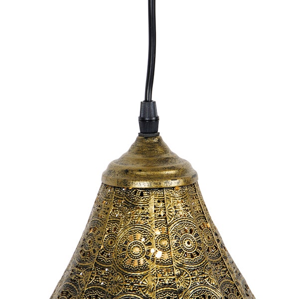 Hängeleuchte mit Muster