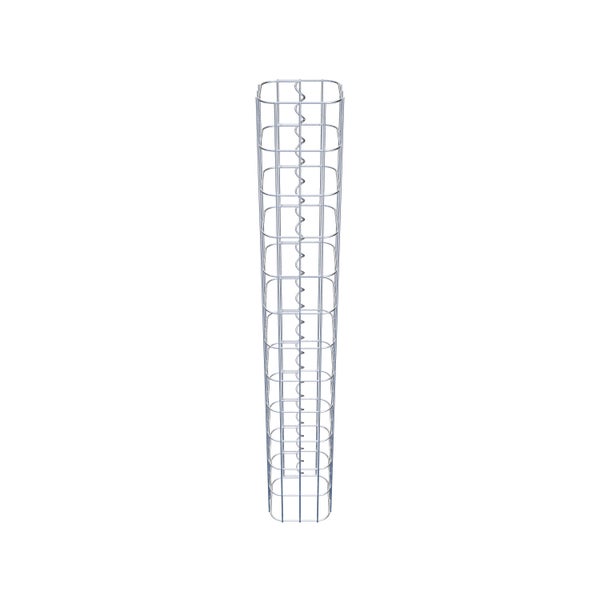 Gabionensäule 17 x 17 cm, MW 5 x 10 cm eckig - Höhe: 1,20 m
