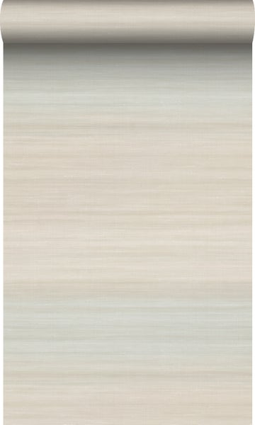 Origin Wallcoverings Tapete Gewebeoptik mit Farbverlauf Beige - 53 cm x 10.05 m - 347750