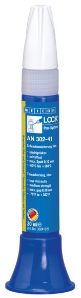 WEICONLOCK® AN 302-41 Schraubensicherung | mittelfest, niedrigviskos | 20 ml | blau