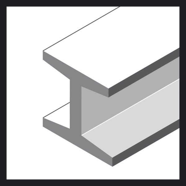 Doppelt-T-Träger aus Stahl