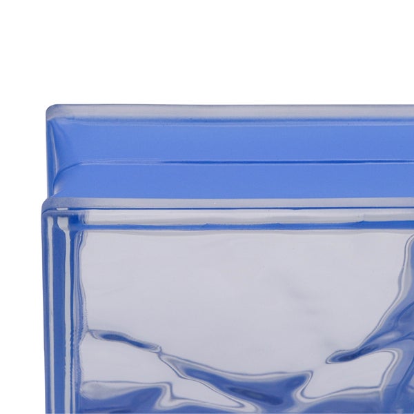 Detailansicht eines Glasbausteins