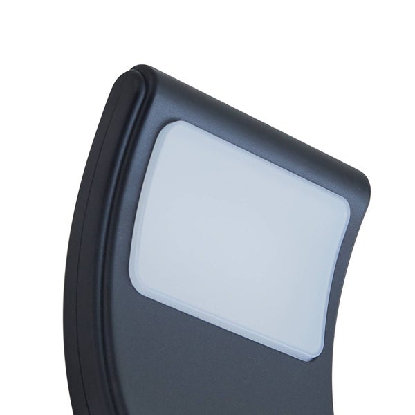 Lindby LED Wandleuchte außen Radane (spritzwassergeschützt in Alu aus Aluminium (1 flammig, ) - Außenwandleuchten Wandlampe Led Außenlampe Outdoor für Außenwand/Hauswand Haus
