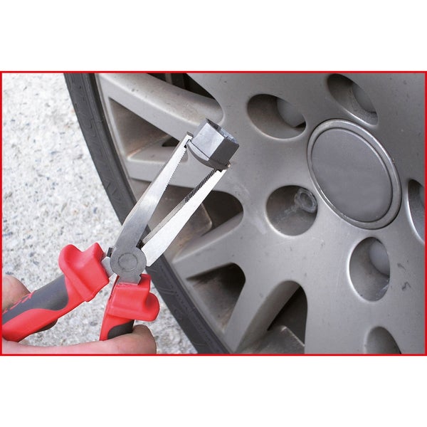 KS TOOLS Hutkappenzange 200 mm - 150.2023