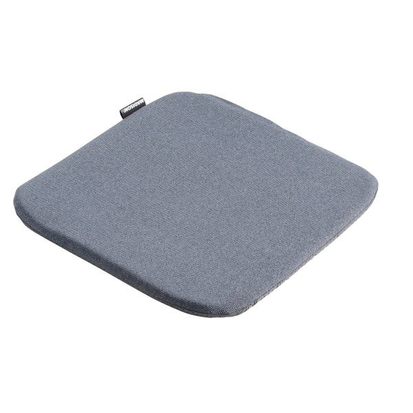 Sitzkissen Manchester jeansgrau - Ca. 40x40 cm - 4er-Set