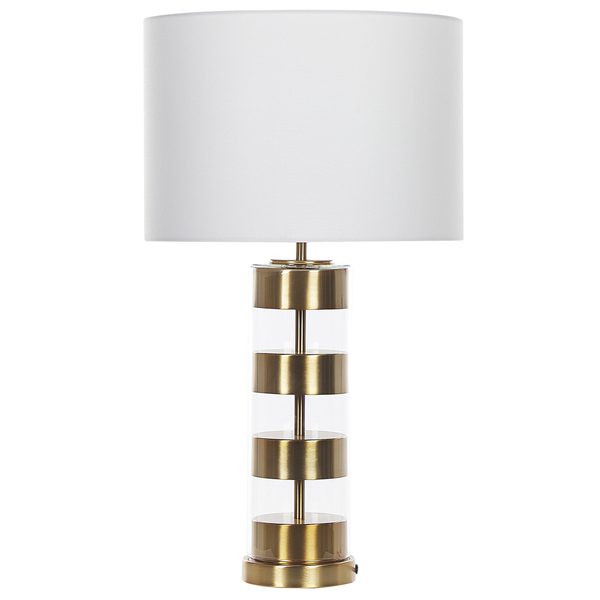 Tischleuchte BEATTON Metall Gold
