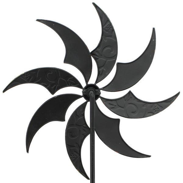 FRANK FLECHTWAREN | Windrad Schimmer, METALL, Ø 39 cm, GH 119 cm