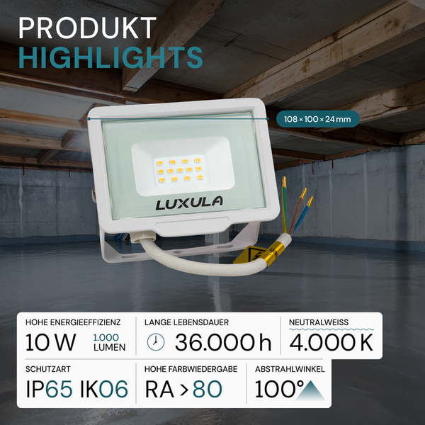LUXULA LED Strahler für den Aussenbereich