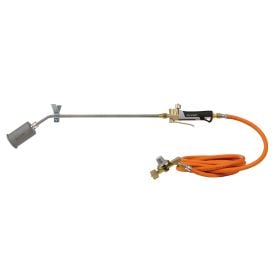 Gasbrenner mit Schlauch und Druckminderer für Unkrautbekämpfung