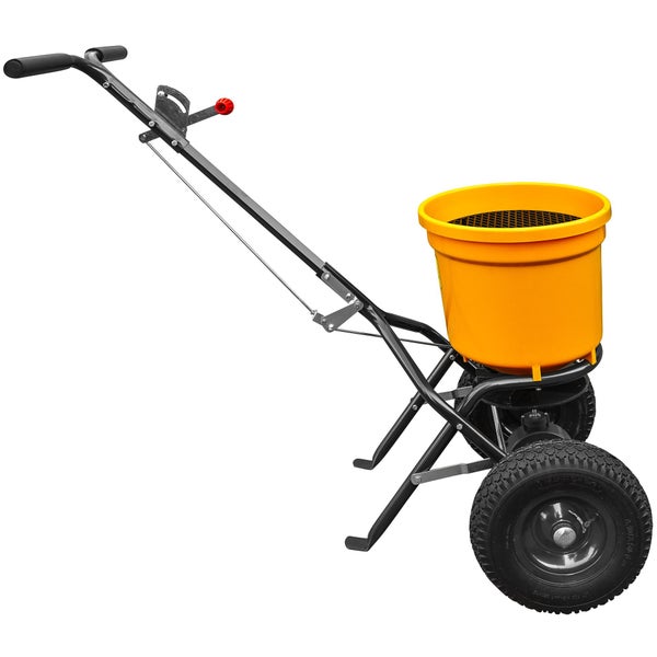 Zentrifugalstreuer Texas CS2500 für Dünger, Salz & Saatgut – 25 L, 2 m Streubreite, Ganzjahresgerät