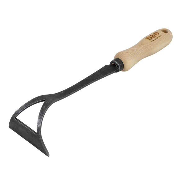 Unkrautstecher mit Holzgriff