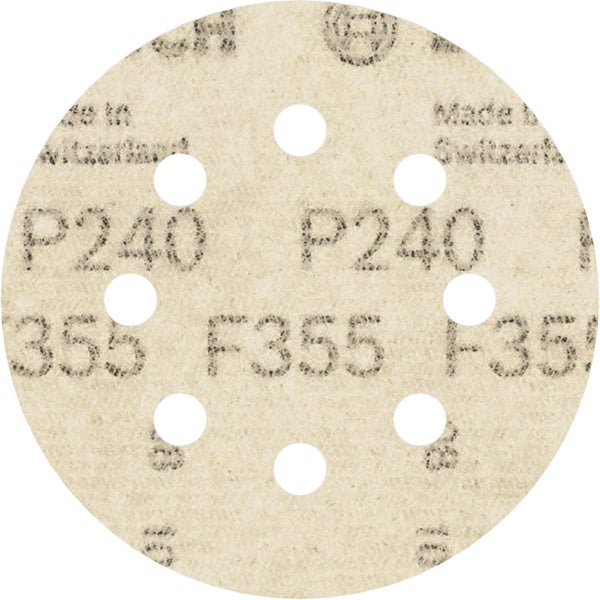 Schleifscheibe, 115 mm Durchmesser, mit Löchern