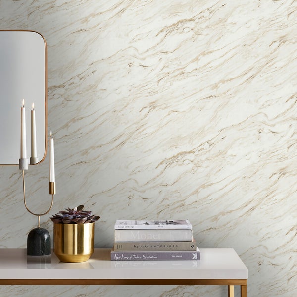 Tapete mit floralem Muster