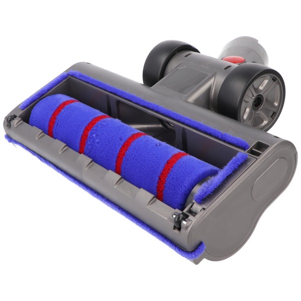 Hartbodendüse, Softroller passend für Dyson V7, V8, V10, V11, V15, motorisiert, mit 4 LED-Frontlichter, 180° flexibel drehbar