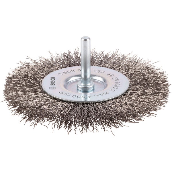 Bosch PRO Stainless Steel clean Scheibenbürste 100 x 0,30 mm gerader Schaft - 2608622124
