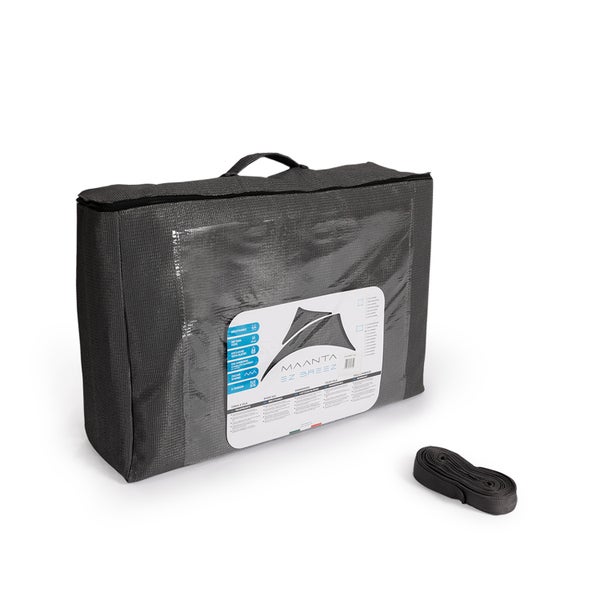 Sonnensegel Luftduchlässig Graphite Rechteck 400x600 Cm - Maanta® Ez Breez