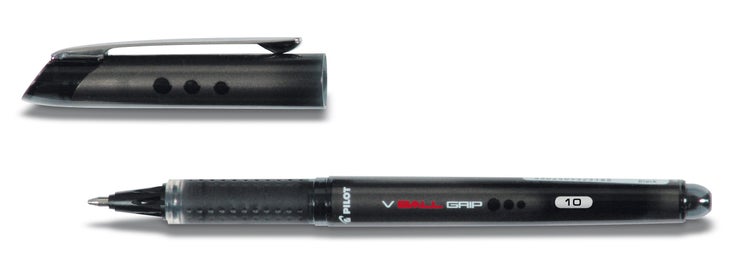 PILOT Tintenroller V Ball 10 Grip schwarz