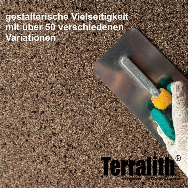 Terralith Kompaktboden WAND zabaione für 1 qm