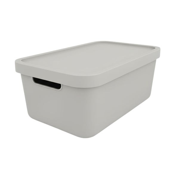 Aufbewahrungsbox aus Kunststoff mit Deckel