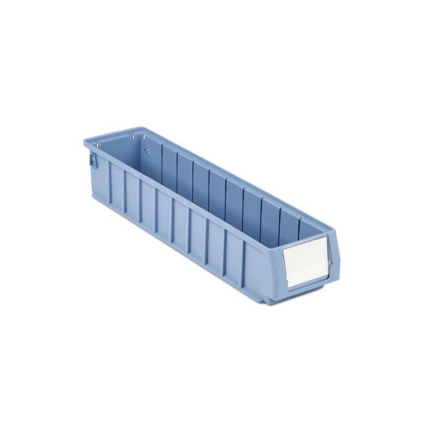 PROREGAL Regalkasten 500 SN Mit Etikett und Schutzhaube HxBxT 9 x 11,7 x 50 cm 3,5 Liter Sichtlagerkasten Sortimentskasten Sortimentsbox Kleinteilebox