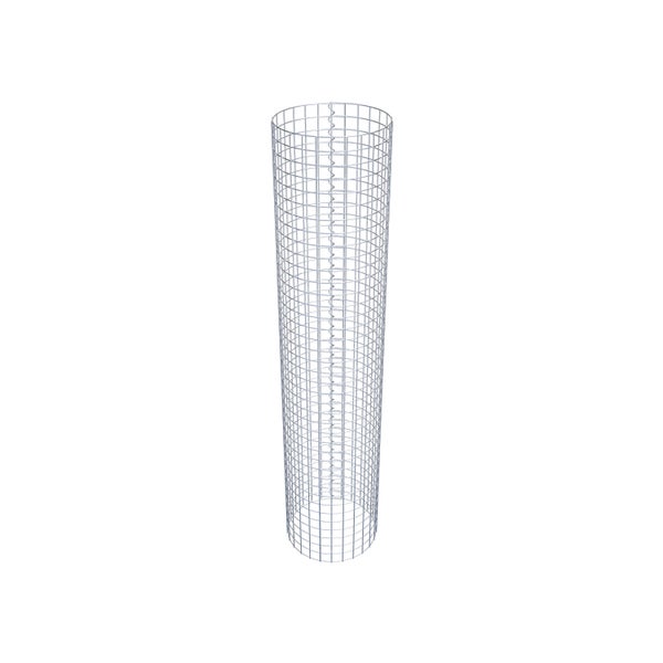 Gabionensäule Durchmesser 42 cm MW 5 x 5 cm rund - Höhe: 200 cm