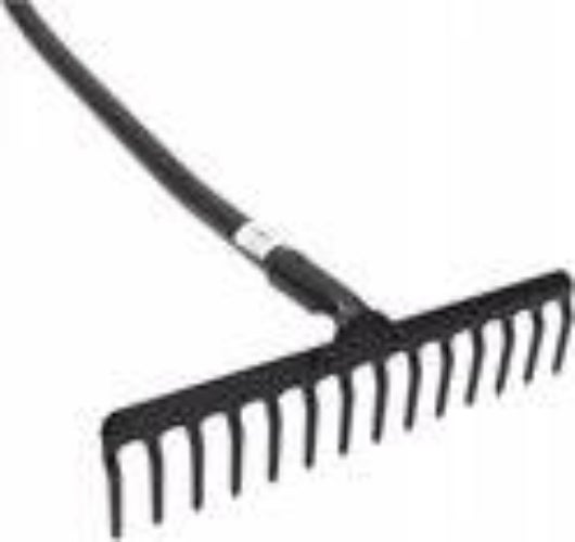 Rechen mit Zinken und Stiel