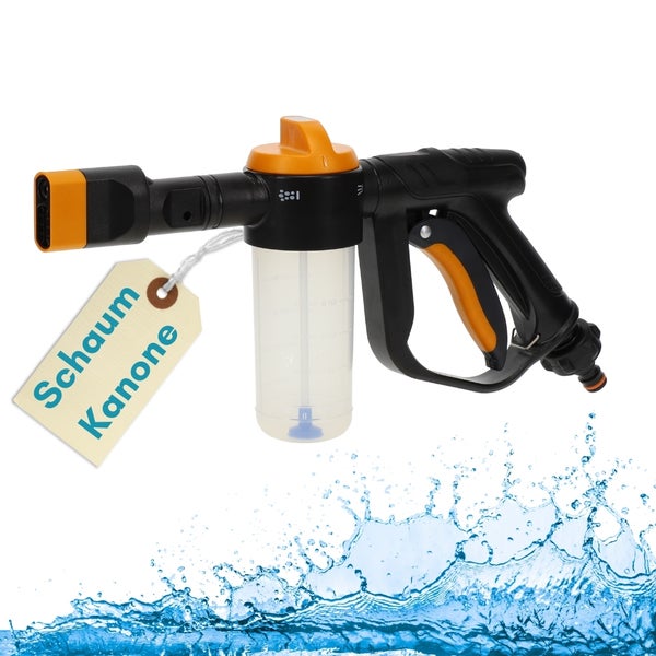 Schaumkanone für Hochdruckreiniger mit Behälter