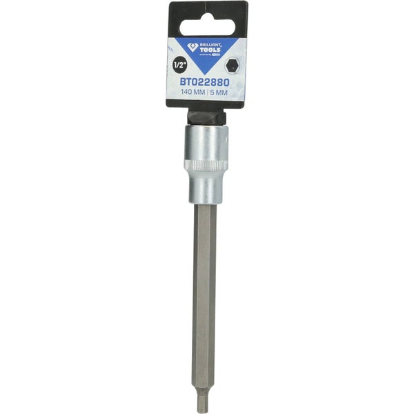 Brilliant Tools Innensechskant-Einsatz mit 140 mm Länge und 5 mm Schlüsselweite