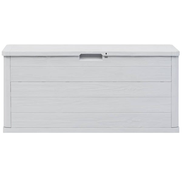 Garten-Aufbewahrungsbox 280 L Hellgrau