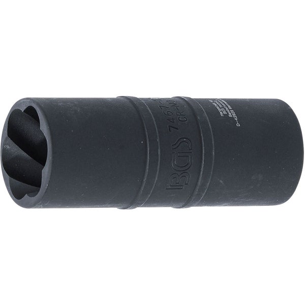 BGS Kraft-Spezial-Schraubenausdreh-Wendeeinsatz 21 mm 12,5 mm (1/2) - 7467-21
