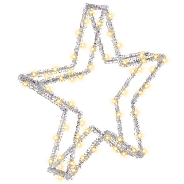 Dekorativer Stern mit Beleuchtung für den Innenbereich