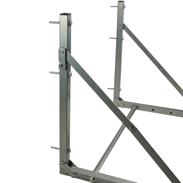 Metalltischbein-Klappmechanismus mit Schrauben