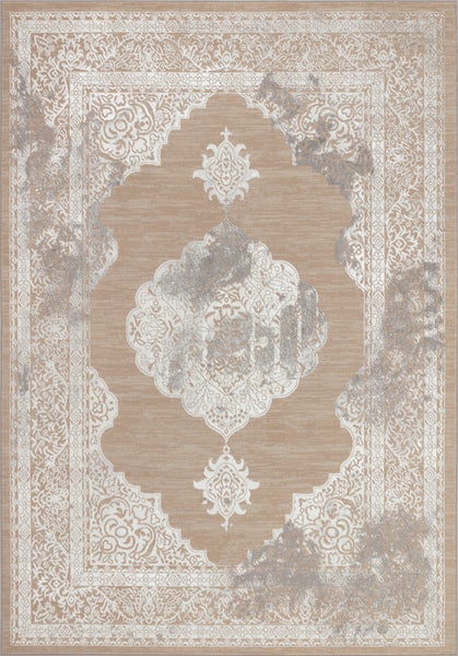Vintage Orientalischer Teppich - Beige/Weiß - 160x213cm - AZRA