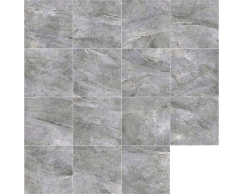 Fliesen mit Steinoptik, verlegt