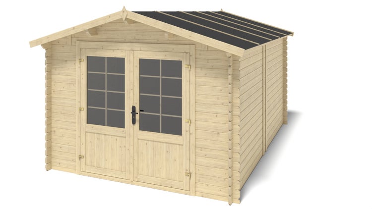 Gartenhaus, Gerätehaus 12m2 - 3x4m - 28mm