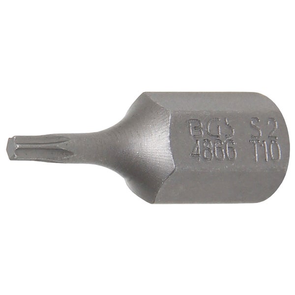 BGS Bit Antrieb Außensechskant 10 mm (3/8) T-Profil (für Torx) T10 - 4866